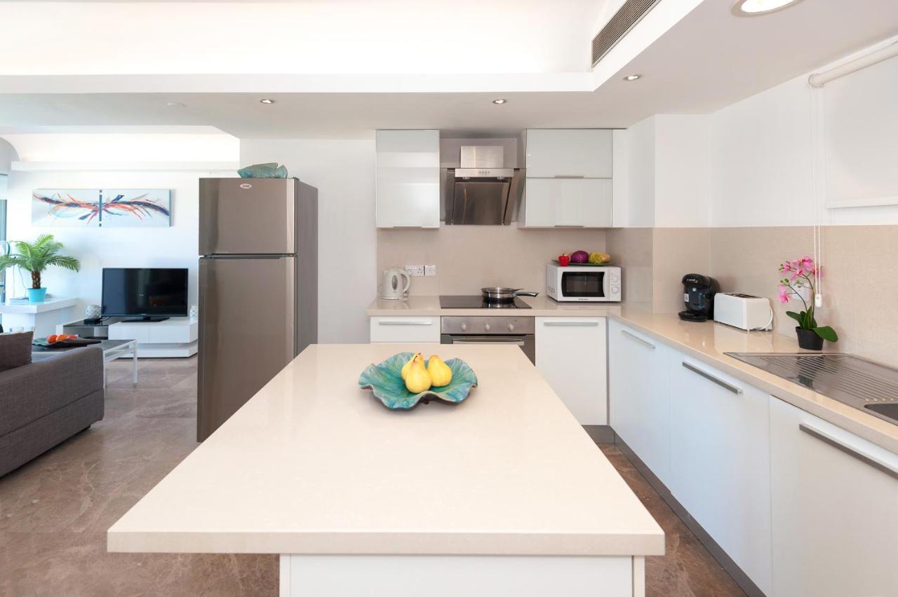 Apartment Marina - Beachfront Protaras Exteriér fotografie